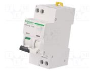 RCBO breaker; Inom: 25A; Ires: 30mA; Max surge current: 250A; IP20 