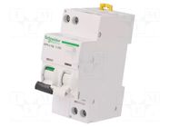 RCBO breaker; Inom: 25A; Ires: 30mA; Max surge current: 250A; IP20 SCHNEIDER ELECTRIC