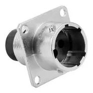 INDUSTRIAL CIR CONN, RCPT, 3POS, CRIMP