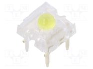 LED Super Flux; 7.62x7.62mm; white cold; 10000÷12000mcd; 40° OPTOSUPPLY