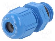 Cable gland; M12; 1.5; IP68; polyamide; blue LAPP