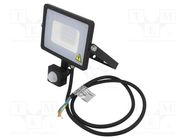 Lamp: LED flood light; 220/240VAC; 20W; neutral white; 100°; 4000K V-TAC