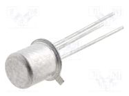 Transistor: NPN; bipolar; 80V; 1A; 0.5/1.8W; TO18 CDIL