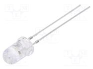 LED; UV; 30°; 20mA; 400÷410nm; 3÷5VDC; THT; blinking; 1.8Hz 