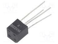 Bridge rectifier: single-phase; Urmax: 200V; If: 1.2A; Ifsm: 52A VISHAY