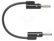 Test lead; 60VDC; 30VAC; 15A; Len: 0.102m; black; B 