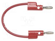 Test lead; 60VDC; 30VAC; 15A; Len: 0.102m; red; B 