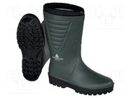 Boots; Size: 38; green; PVC; bad weather,slip,temperature DELTA PLUS