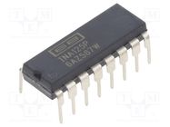 IC: instrumentation amplifier; DIP16; 150kHz; Ch: 1; 0.2V/μs; 50uV TEXAS INSTRUMENTS