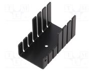 Heatsink: extruded; U; TO220; black; L: 42.5mm; W: 25.4mm; H: 25.2mm Advanced Thermal Solutions