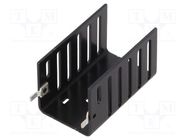 Heatsink: extruded; U; TO220; black; L: 42.6mm; W: 25mm; H: 25mm; 8°C/W Advanced Thermal Solutions