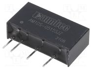 Converter: DC/DC; 1W; Uin: 4.5÷5.5V; Uout: 15VDC; Iout: 67mA; SIP7 AIMTEC