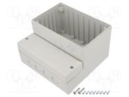 Enclosure: wall mounting; X: 166mm; Y: 160mm; Z: 108mm; CARDMASTER FIBOX