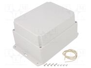 Enclosure: multipurpose; X: 146mm; Y: 186mm; Z: 110mm; Ritec; IP65 HAMMOND