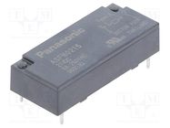 Relay: miniature; NC + NO; Ucoil: 21VDC; 6A; 4A/250VAC; 4A/30VDC PANASONIC