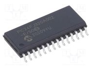 IC: PIC microcontroller; 32kB; 32MHz; SMD; SO28; PIC24; 8kBSRAM MICROCHIP TECHNOLOGY