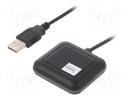 Module: GPS/QZSS; ±2.5m; GPS; -161dBm; 3÷5.5VDC; 9.6kbps; 4Hz; USB YIC