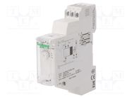 Timer; 0,1s÷100h; SPDT; 250VAC/8A; Usup: 24÷240VAC; 24VDC; -5÷55°C SCHNEIDER ELECTRIC