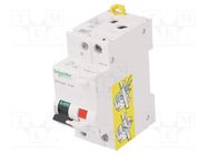 RCBO breaker; Inom: 20A; Ires: 30mA; Max surge current: 250A; IP20 SCHNEIDER ELECTRIC