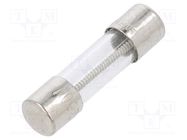 Fuse: fuse; time-lag; 1.5A; 250VAC; cylindrical,glass; FSL SCHURTER