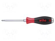 Screwdriver; assisted with a key; Phillips; PH4; SoftFinish® WIHA