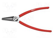 Pliers; for circlip; external; 10÷25mm; Pliers len: 140mm; Classic WIHA