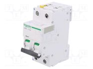 Circuit breaker; 400VAC; Inom: 16A; Poles: 1+N; Charact: C; 10kA SCHNEIDER ELECTRIC