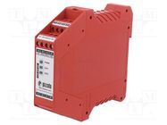 Module: safety relay; 230VAC; for DIN rail mounting; CS; -25÷55°C PIZZATO ELETTRICA