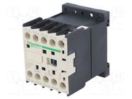 Contactor: 4-pole; NO x4; 24VAC; 10A; TeSys D; screw terminals SCHNEIDER ELECTRIC