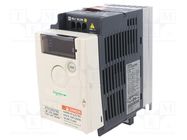 Inverter; 0.37kW; 3x230VAC; Electr.connect: screw terminals; IP20 