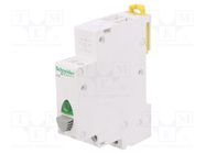 Module: pushbutton switch; 250VAC; 16A; for DIN rail mounting SCHNEIDER ELECTRIC