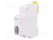 Module: pushbutton switch; 250VAC; 20A; for DIN rail mounting SCHNEIDER ELECTRIC