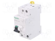 RCBO breaker; Inom: 16A; Ires: 30mA; Max surge current: 250A; IP20 SCHNEIDER ELECTRIC