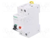 RCBO breaker; Inom: 16A; Ires: 30mA; Max surge current: 250A; IP20 SCHNEIDER ELECTRIC