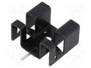 Heatsink: extruded; U; TO220; black; L: 21.6mm; W: 25.4mm; H: 12.7mm Advanced Thermal Solutions