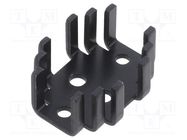 Heatsink: extruded; U; TO3; black; L: 41.4mm; W: 32.8mm; H: 19mm Advanced Thermal Solutions