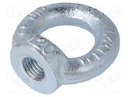 Lifting eye nut; eye; M20; steel; Plating: zinc; DIN 582; 40mm DROMET