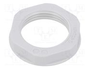 Nut; PG13,5; polyamide; UL94V-2; 27mm; light grey; -20÷100°C LAPP