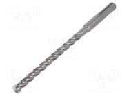 Drill bit; for concrete; Ø: 8mm; L: 165mm; SDS-Plus®; P4P METABO