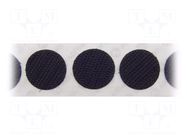 Tape: hook and loop; hook; caoutchouc; black; Application: fixing VELCRO®