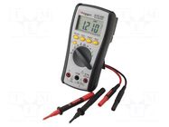 Digital multimeter; RS232; LCD; (6000); 1,5x/s; True RMS MEGGER