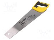 Hacksaw; manual; wood; 11teeth/inch; TRADECUT™; 380mm STANLEY