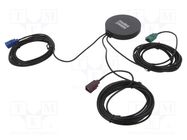 Antenna; 4G,GNSS,GPS,GSM,LTE,WiFi; -2.7dBi,-0.5dBi,0dBi,3dBi MOLEX