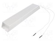 Resistor: wire-wound; with heatsink; 30Ω; 800W; ±5%; 400x80x40mm 