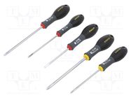 Kit: screwdrivers; Phillips,slot; FATMAX®; 5pcs. STANLEY