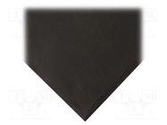 Anti fatigue mat; Width: 0.6m; L: 0.9m; rubberised gel foam; black COBA EUROPE