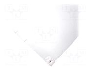 Mat: floor; contamination control; Thk: 1.5mm; white; W: 0.45m COBA EUROPE