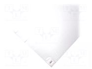 Mat: floor; contamination control; Thk: 1.5mm; white; W: 0.45m COBA EUROPE