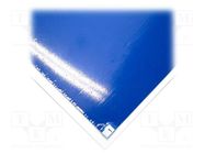 OSH: contamination control mat; Thk: 6.5mm; blue; W: 0.65m; L: 0.8m COBA EUROPE