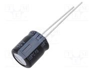 Capacitor: electrolytic; low ESR; THT; 1000uF; 10VDC; Ø10x12.5mm PANASONIC